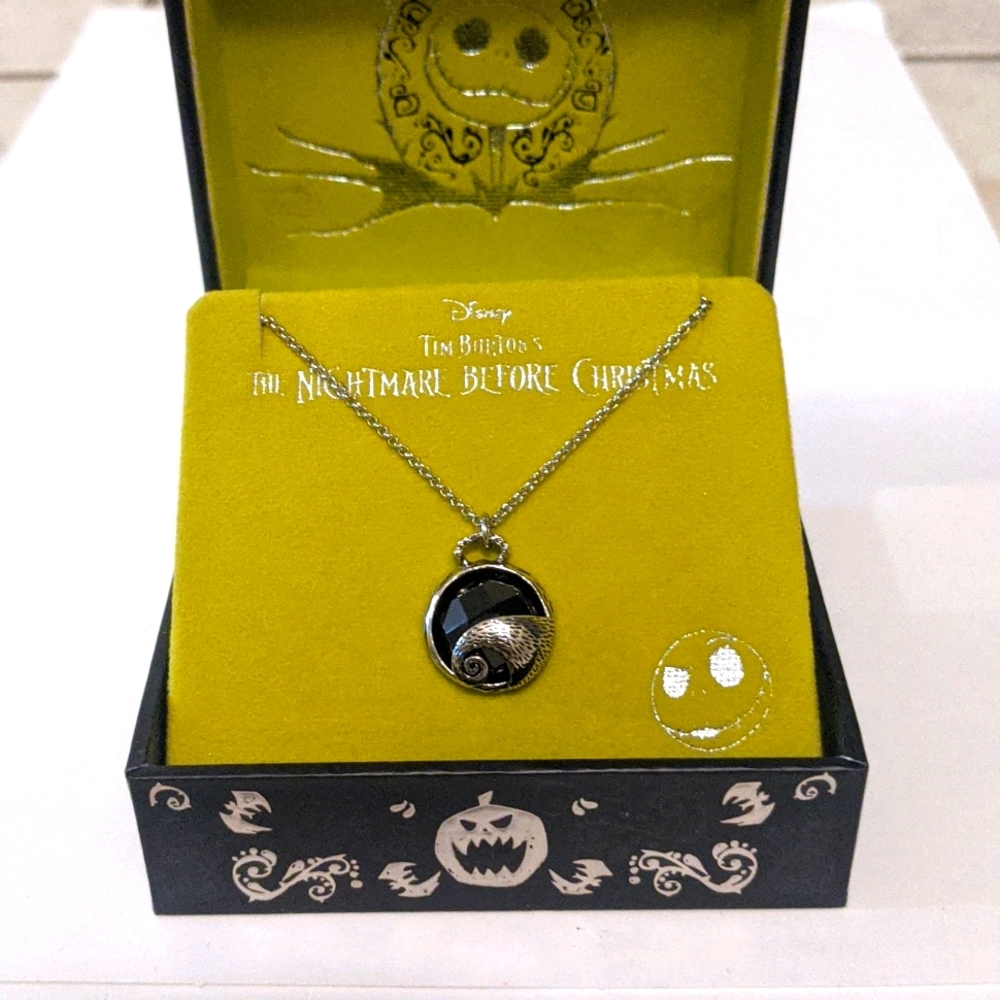 Rocklove x Nightmare Before Christmas Black Sky Necklace